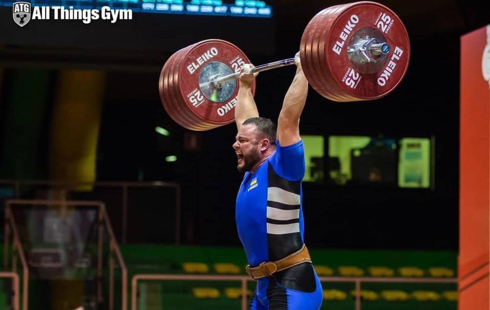 И это только разминка? Украинский чемпион Европы по тяжелой атлетике дал экспресс-урок