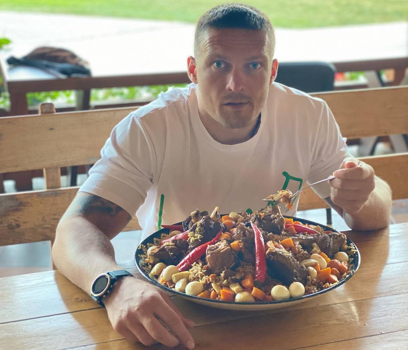 Усик здивував улюбленою стравою – просто і зі смаком