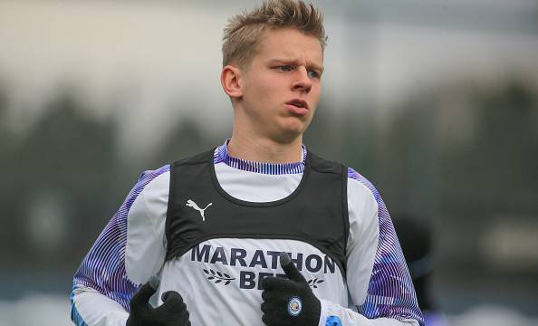 Зинченко снова не попал в заявку «Манчестер Сити» на матч АПЛ