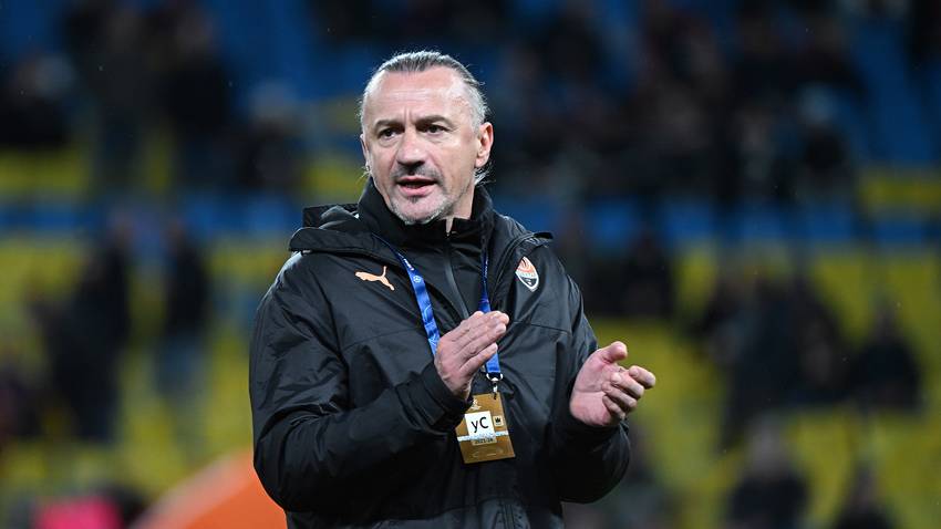 Тренер Шахтера: «Приехал в Украину по зову сердца»