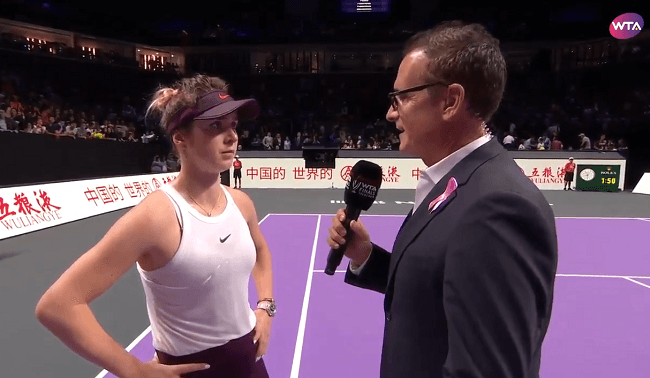 Свитолина: «Оставлю все силы на корте, чтобы вновь поднять над головой этот трофей чемпионки»