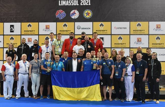 Сборная Украины привезла 14 медалей с чемпионата Европы по самбо