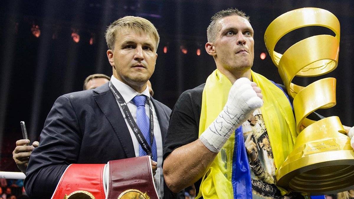 Красюк про гонорар Усика за бій з Джошуа: « Він лише половину покладе собі в кишеню »