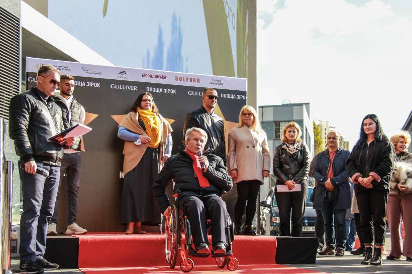 У Києві відкрили зірки паралімпійців Крипаку, Смирнову і Юрковской