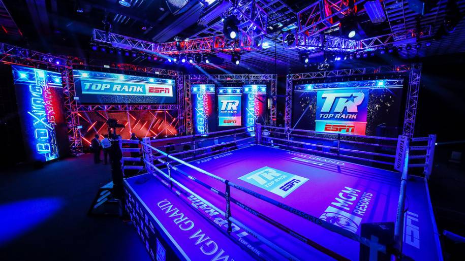 Поединок Берчельт – Вальдес станет последним, который Top Rank проведет без зрителей