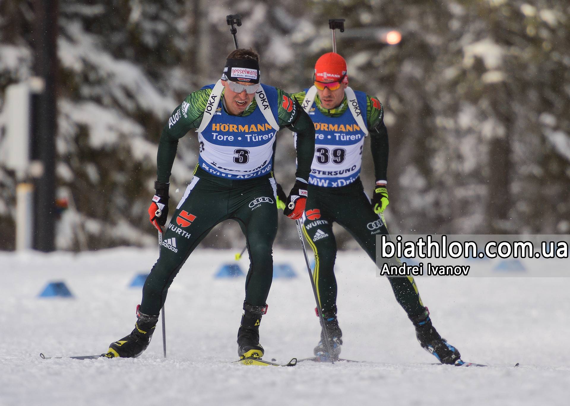 Неуловимый Наврат с двумя промахами выиграл мужской спринт в Брезно-Осрбли