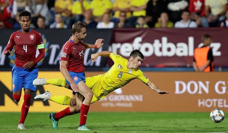 Стало известно, в какой форме сборная Украины сыграет с Чехией