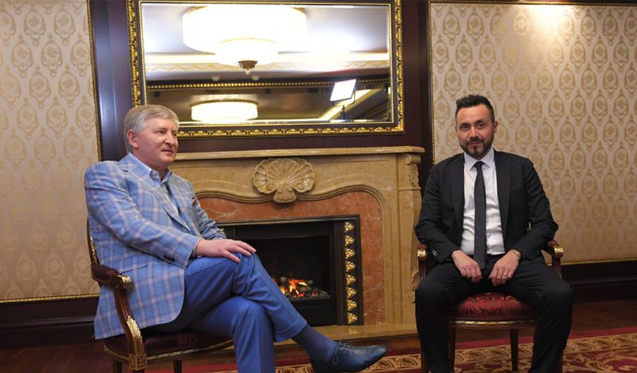 Ахметов: «О таланте Де Дзерби говорит вся Европа и весь мир»