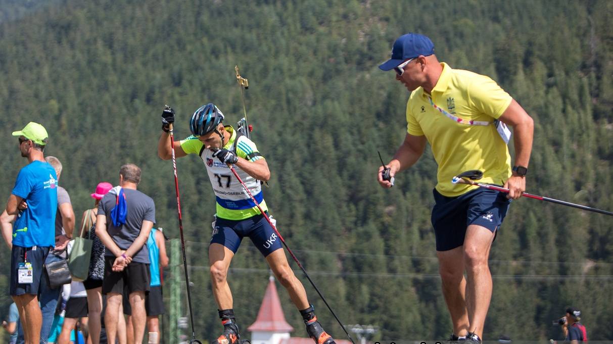 Прима виграв спринт на чемпіонаті України з літнього біатлону