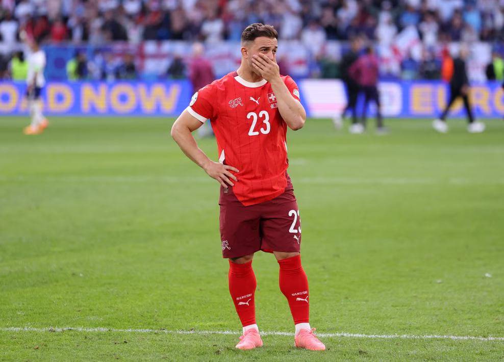 Шакири: «Англия и Швейцария показали великолепную игру»