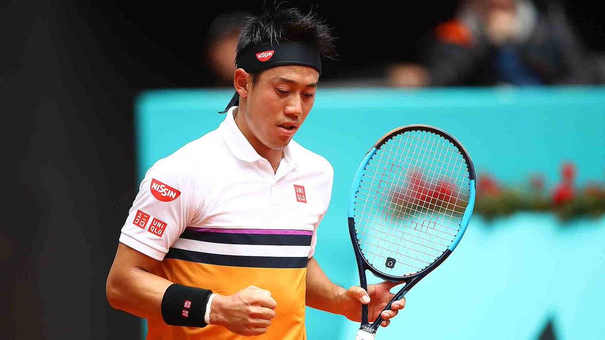 Нишикори с огромным трудом обыграл боливийца из второй сотни рейтинга и вышел в третий круг Мадрида