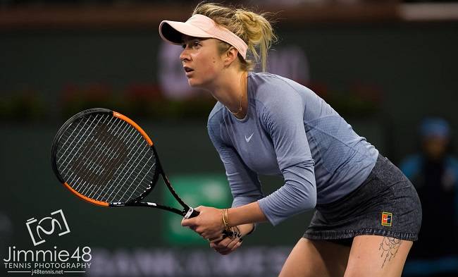 Полуфинал Свитолиной откроет вечернюю сессию турнира в Индиан-Уэллсе