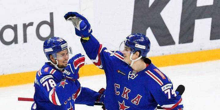 СКА разгромил минское «Динамо» 