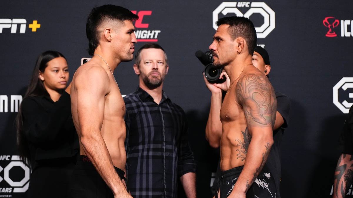 Люке та дос Аньос зважилися перед очним поєдинком на турнірі UFC on ESPN 51
