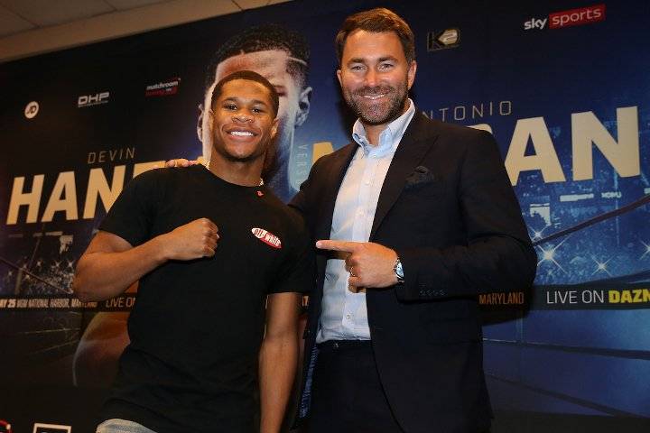 Глава Matchroom Boxing считает американского проспекта восходящей звездой бокса