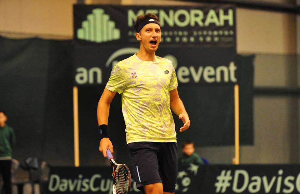 Удар в падении Стаховского – в пятерке лучших на «челленджерах» в апреле