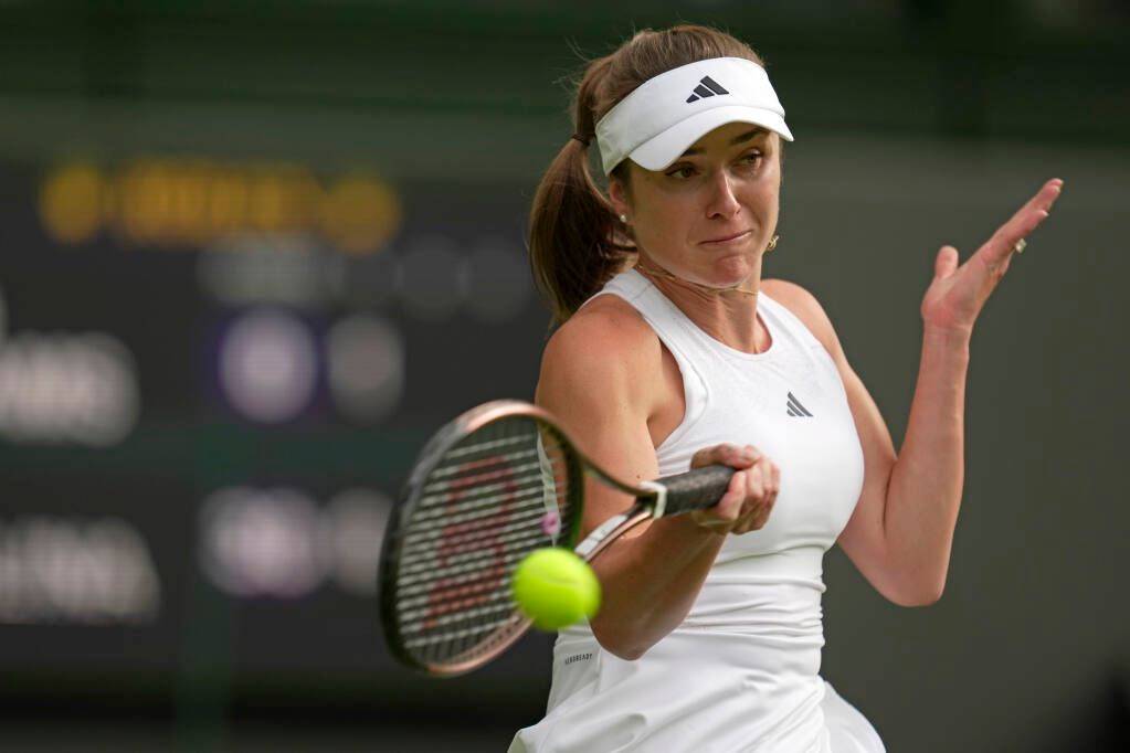 Неймовірний бекхенд Світоліної у матчі зі Швьонтек в 1/4 фіналу Wimbledon