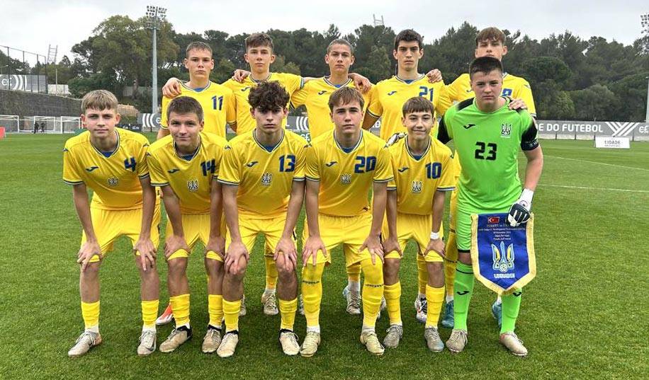 Збірна України U-15 здобула 2 перемоги у 3-х матчах, але посіла лише третє місце на Турнірі розвитку УЄФА