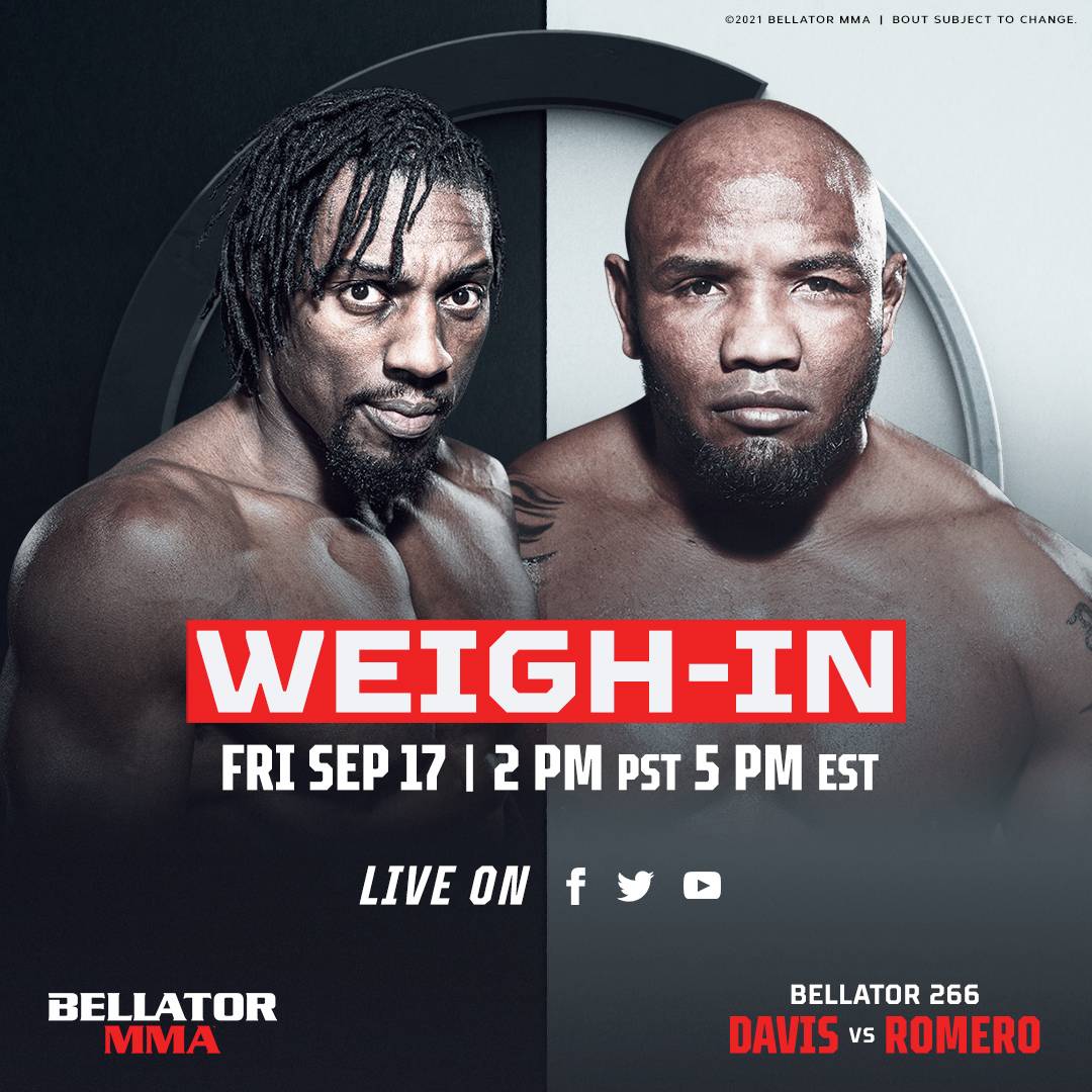 Ромеро виявився важчим Девіса напередодні дебютного бою в Bellator