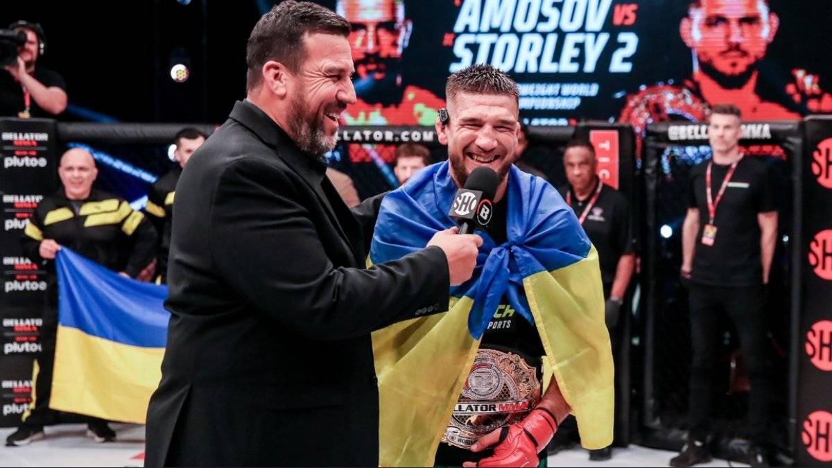 «У тебя большая поддержка от Украины». Амосов – грузинскому бойцу UFC перед боем с россиянином