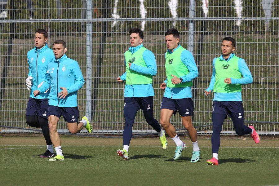Динамо у повному складі готується до майбутнього матчу УПЛ