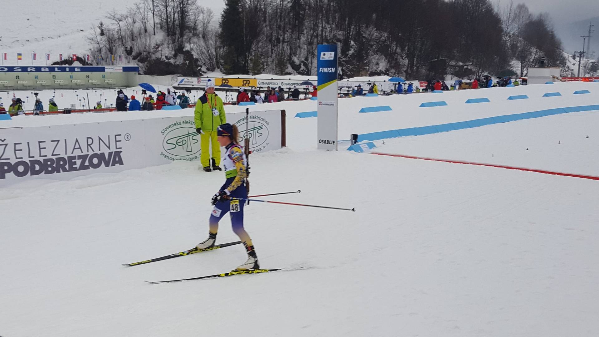 Украинские биатлонистки – в топ-10 спринтерской гонки юниорского кубка IBU в Шушене