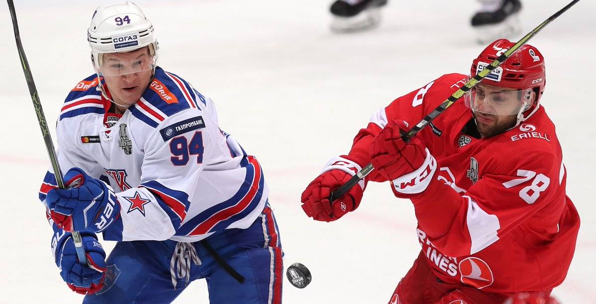 СКА размочил счет в серии против «Спартака», «Автомобилист» и ЦСКА вплотную приблизились ко второму раунду