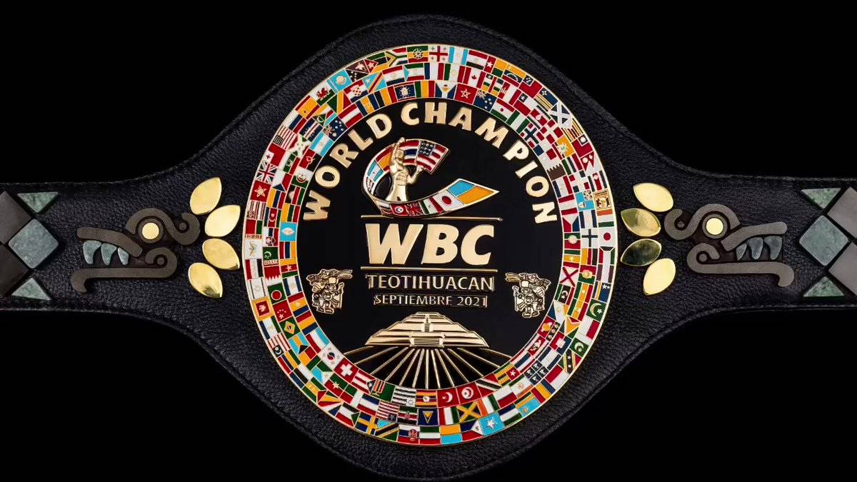 WBC представили особливий пояс для переможця протистояння Альварес – Плант