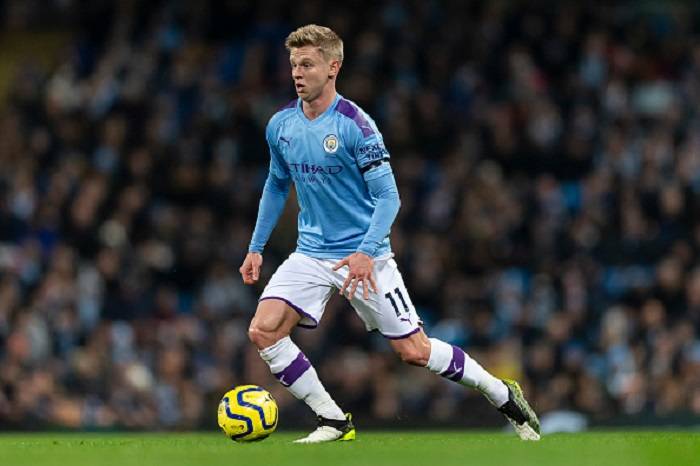 Зинченко не попал в основу «Манчестер Сити» на игру с «Уотфордом»