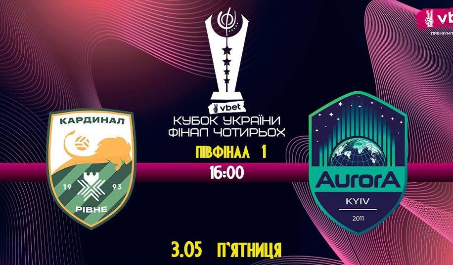 Кардинал-Рівне – Aurora. Пряма трансляція