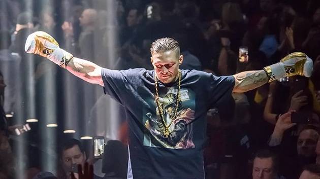 Усик прибыл на церемонию вручения наград The Ring Awards 2024