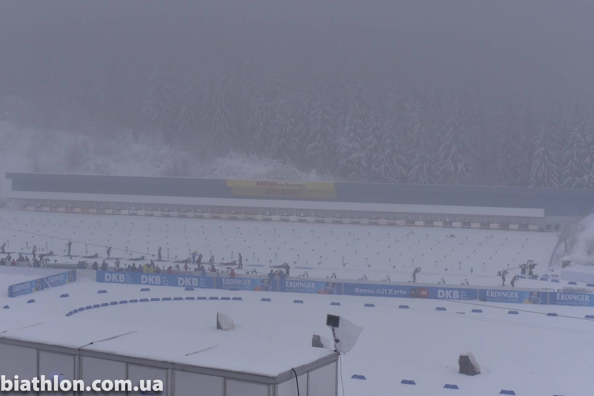 Гонки преследования в Оберхофе могут перенести из-за плохой погоды - СМИ