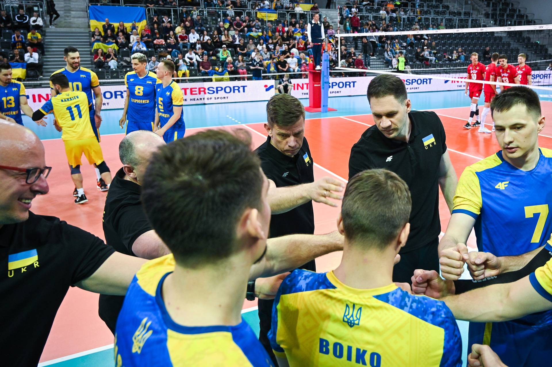 Сборная Украины обыграла Бельгию в Золотой Евролиге