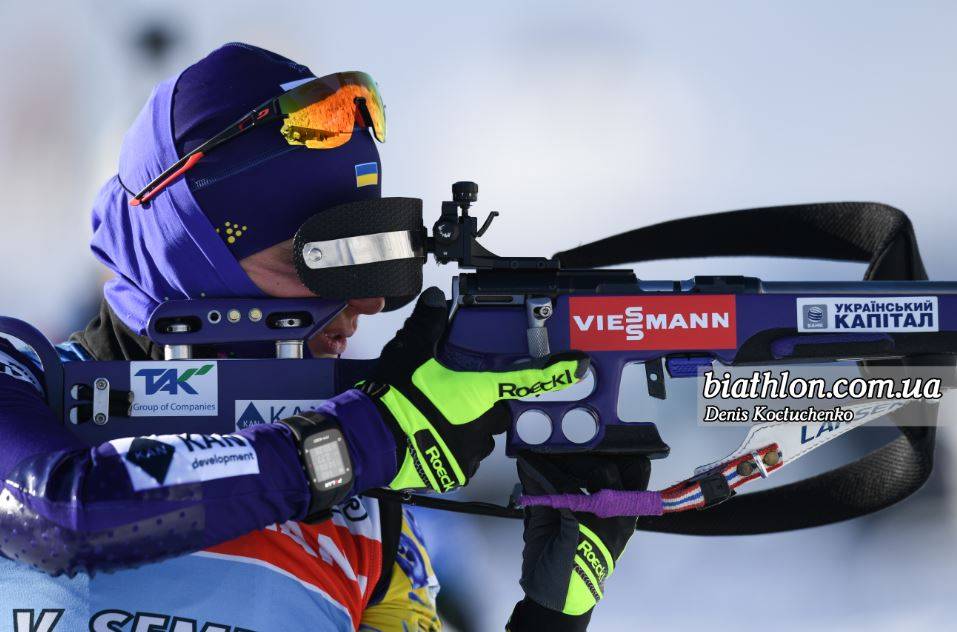 Как украинские биатлонистки готовились к женскому спринту. Видео