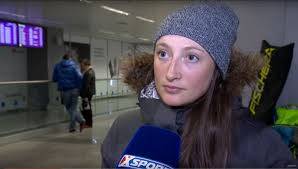 Украинская биатлонистка Абрамова родила дочку