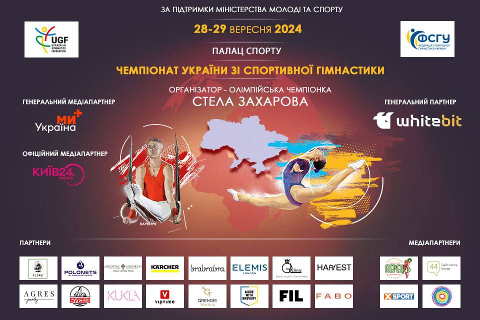 Чемпіонат України зі спортивної гімнастики-2024