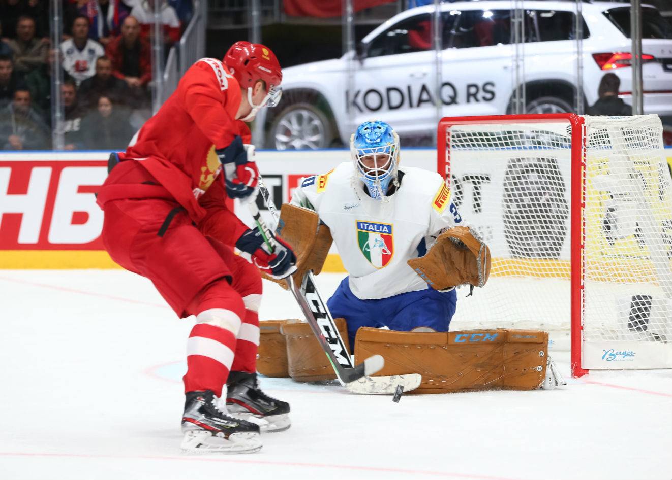 Россия забросила итальянцам 10 шайб и одержала самую крупную победу в своей истории