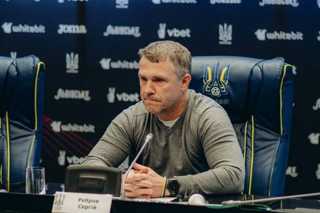 Ребров объявил заявку Украины на финал плей-офф отбора Евро-2024
