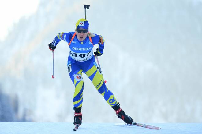 Анастасія Меркушина стала тріумфатором спринту на чемпіонаті України-2022