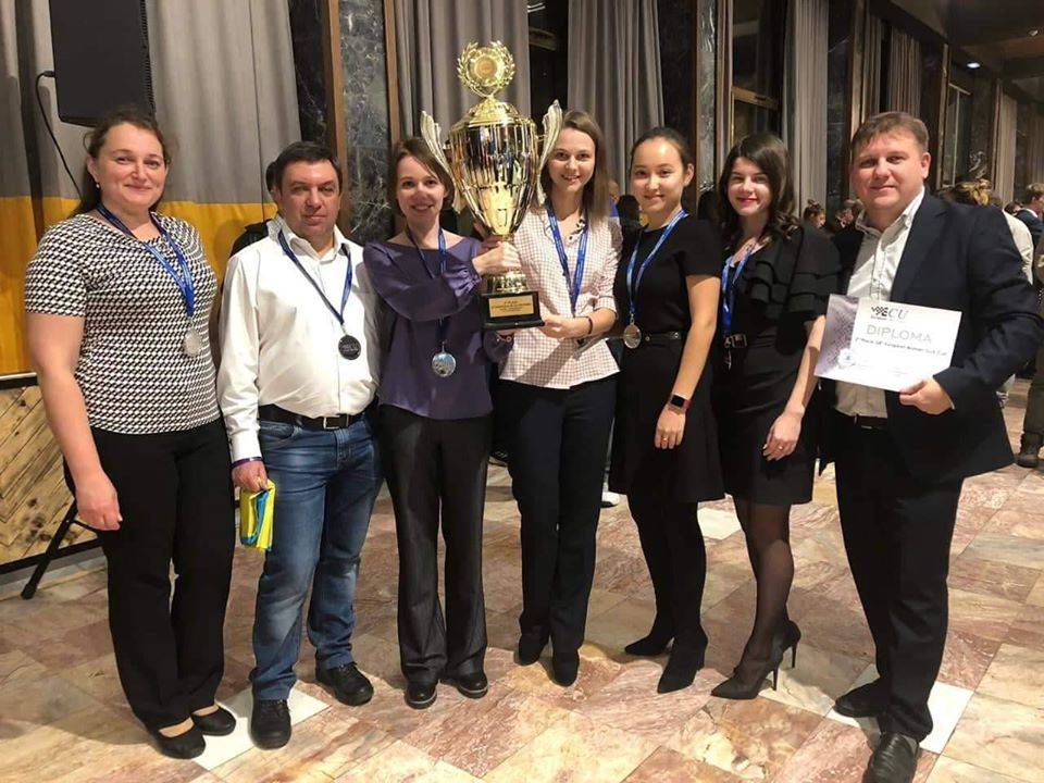 Украинская команда завоевала серебро шахматной Лиги чемпионов