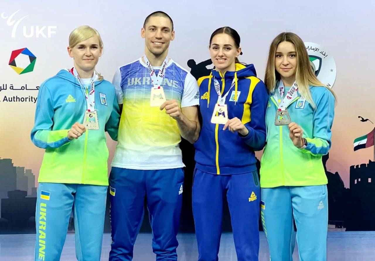 Терлюга і Серегіна завоювали срібло на турнірі K1 Premier League в ОАЕ