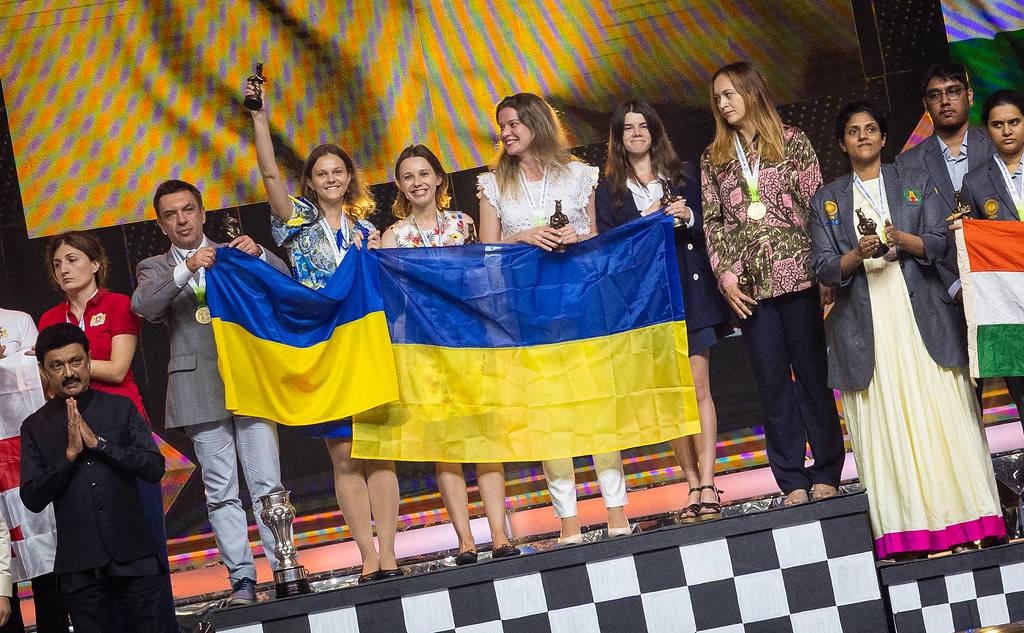 Анна Музичук: «Присвячуємо перемогу на Олімпіаді українському народу та Збройним силам України»