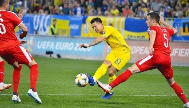 Cборная Украины выйдет в основной форме на матч с Сербией