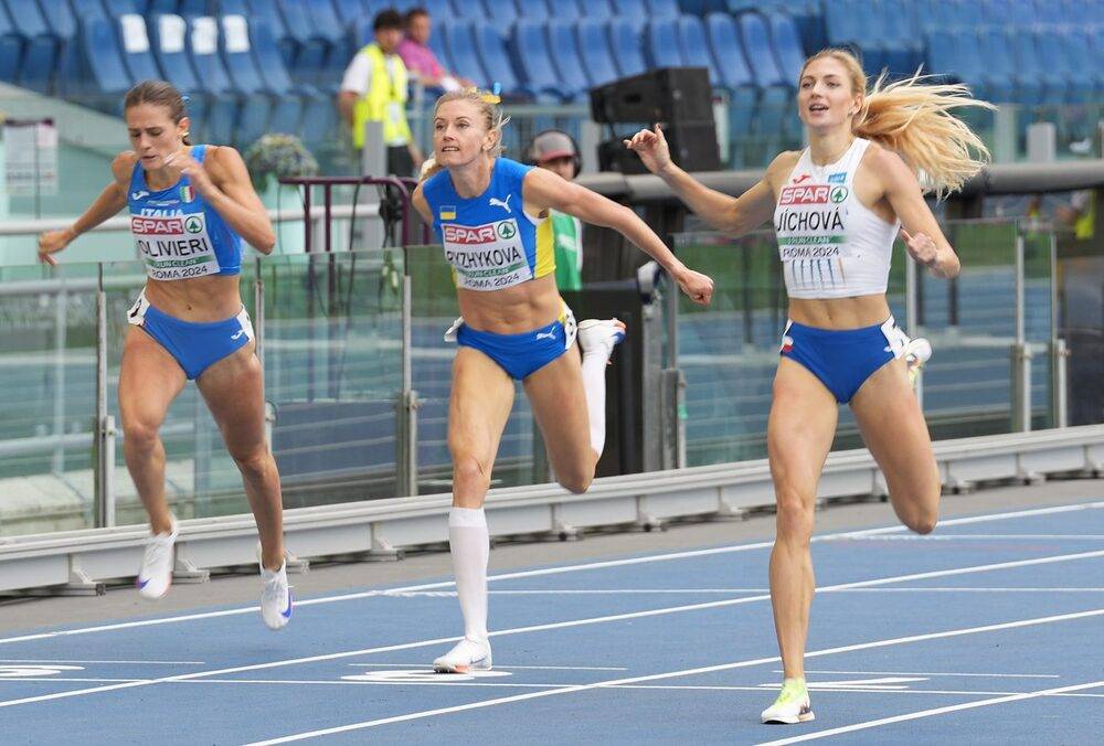 Рижикова з найкращим результатом сезону залишилася поза фіналом чемпіонату Європи