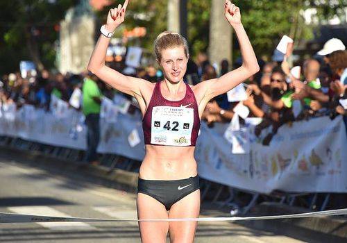 Украинка Михайлова стала третьей на международном полумарафоне в Польше