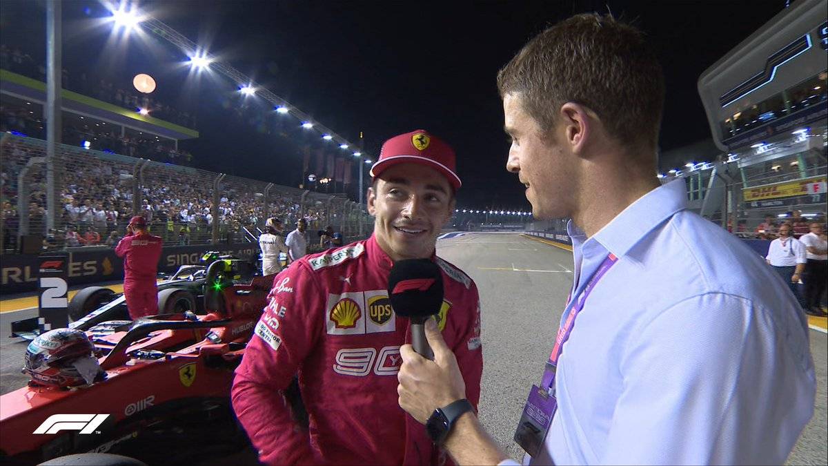 Леклер: «Команда сделала хорошую работу, и я счастлив оказаться на поуле»