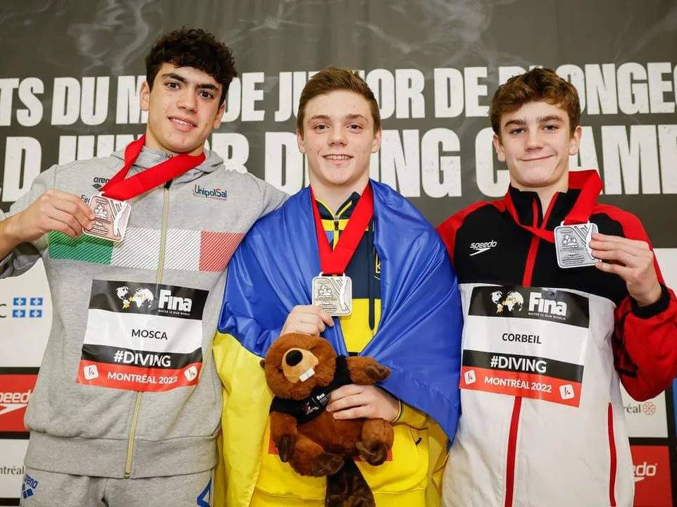Болюх виграв чемпіонат світу-2022 зі стрибків у воду серед юніорів
