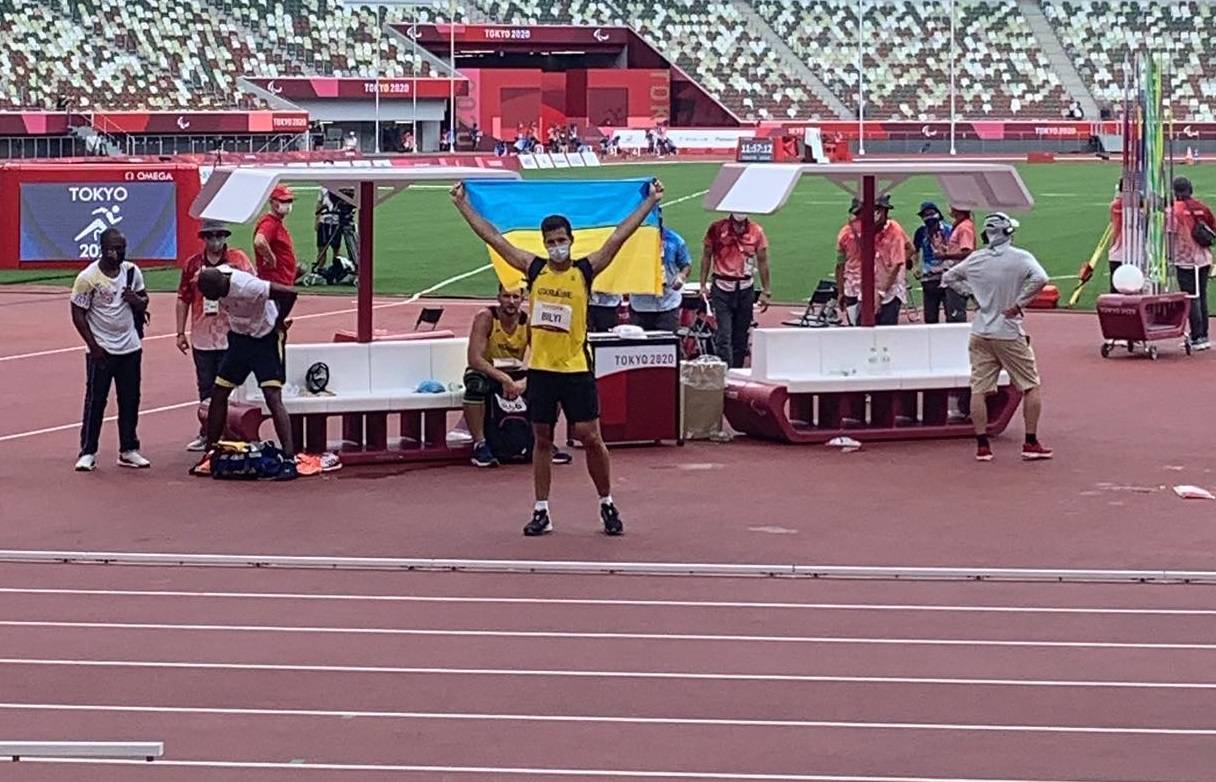 Українець Білий з рекордом континенту завоював срібло Паралімпіади