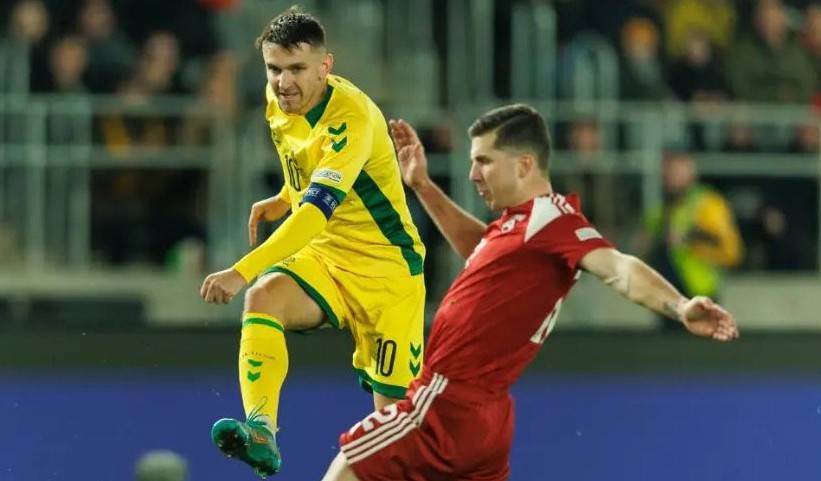 Ліга націй UEFA. Литва обіграла Гібралтар у плей-оф за право залишитись у Лізі C