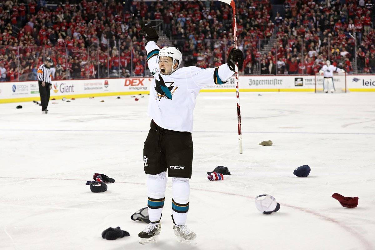 «Вашингтон» и «Сан-Хосе» на двоих забросили 13 шайб